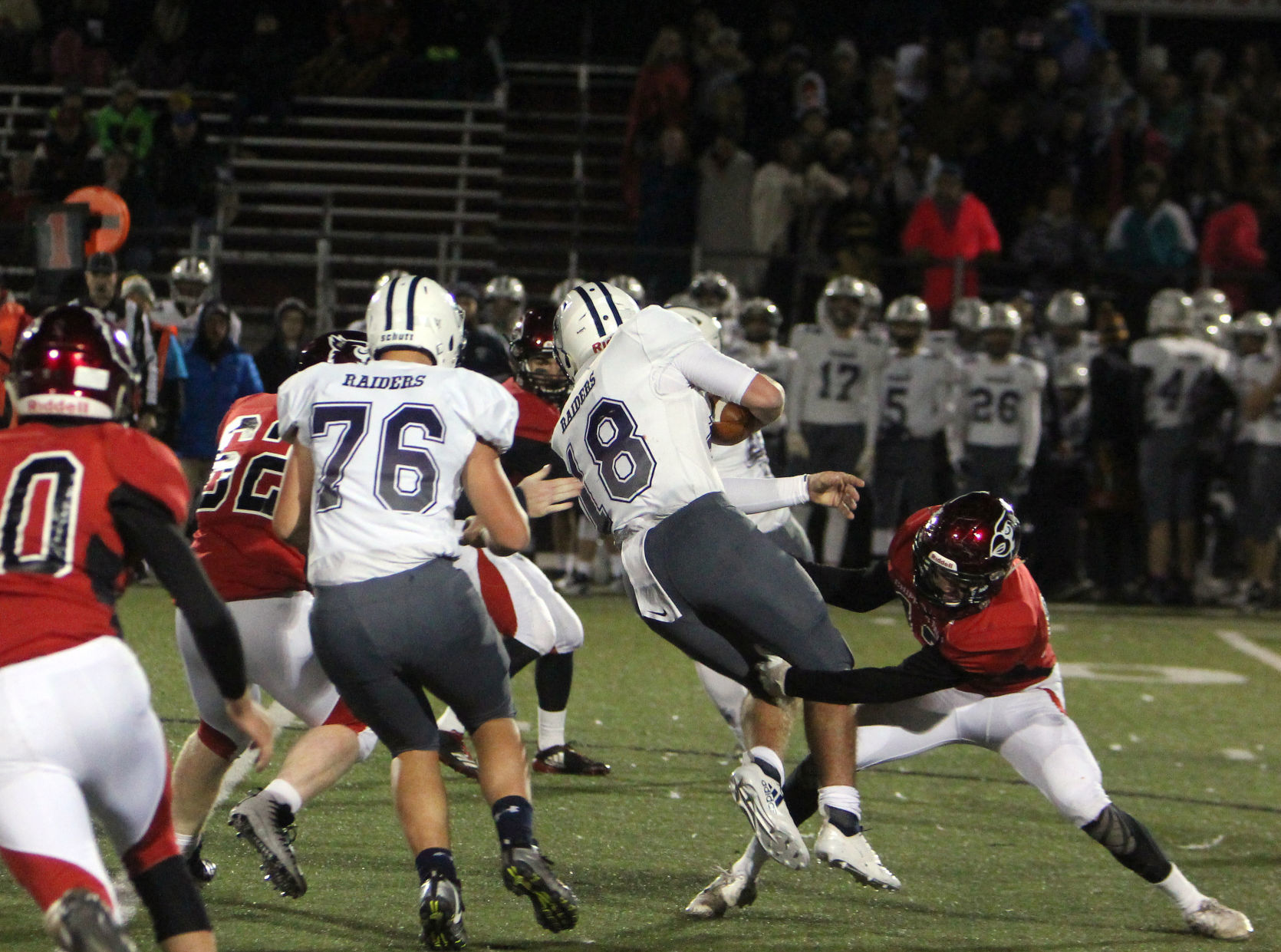 Hudson at Chi-Hi football 10-12-18